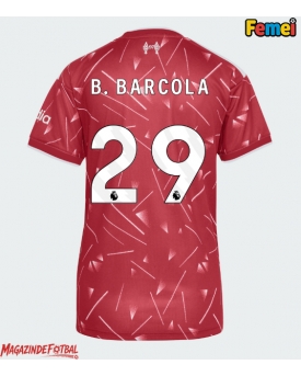 Liverpool Bradley Barcola #29 Tricou Fotbal Replică 2026-27 Femei Acasa Liverpool Bradley Barcola #29 Tricou Fotbal Replică 2026-27 Femei Acasa
